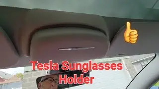 Tesla Sunglasses Holder !
