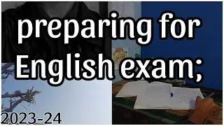 PREPARING FOR ENGLISH EXAM #pwstudent#india......