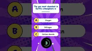 The Most Abundant Gas in the Atmosphere 💨| GK and Science Quiz | Quizzing Time | #quizzingtime #quiz