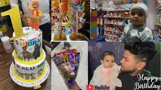 Shibra ka 1st Birthday Celebration 🎉 | Full Day Vlog #birthday party#birthday#kalumadari#vlogger