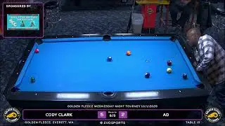 CODY CLARK  vs AD - GOLDEN FLEECE - TABLE 15 | EvoSports