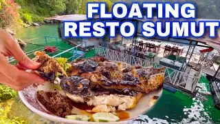 RASAKAN ! SENSASI MAKAN IKAN BAKAR DI RESTORAN MENGAPUNG DANAU TOBA BALIGE + BUMBU KHAS BATAK 😲