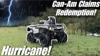 RIDING IN THE RAIN! *CAN AM CLAIMS REDEMPTION ON THE SWAPM!*