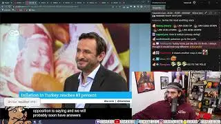 HasanAbi reacts to record high inflation in Turkey