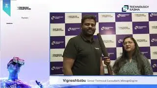 Technology Sabha Bytes | Vigneshbabu A, ManageEngine | March 2024 | Kolkata
