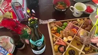 ジャパネットたかたのおせち料理で､お正月🎍㊗️スコティッシュねこ🐱マリオ一家より❤️