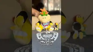 Bowser Jr 2009 San-ei Plush #mario #marioplush #bowserjr #bowserjunior #bowserjrplush #shorts