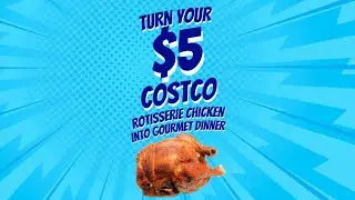 $5 HACK Costco Rotisserie Chicken turn into Shredded, Cheesy & Creamy Comfort Food 🍗🔥