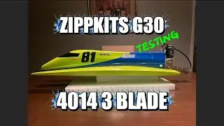 Zippkits G30 4014 3 Blade Testing