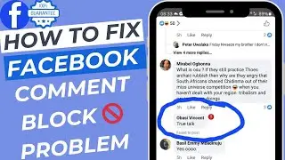 HOW TO FIX FACEBOOK COMMENT BLOCK ISSUE IN 2024