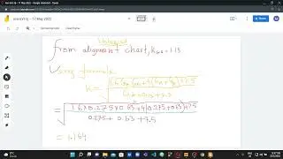 Part 02 Effective length factor K for sway frame(unbraced) using formula instead of using nomograph
