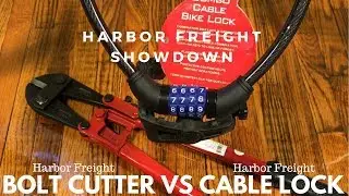 Могут ли болторезные станки Harbor Freight Pittsburg перерезать велосипедный замок Harbor Freight?