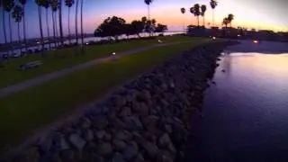 Dji Phantom Sunset Shoot with a GoPro Hero3