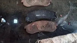 Troca de pastilhas de freio L200 OUTDOOR