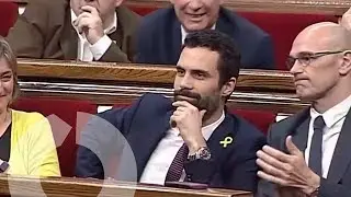 Roger Torrent (ERC) es elegido presidente del Parlament de Catalunya