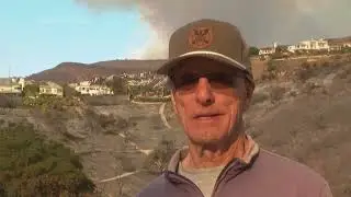 Los Angeles resident witnesses what's believed to be start of Pacific Palisades wildfire