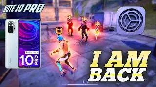 My Secret Setting ✅ || redmi note 10 pro free fire gameplay ⚡ ⚡ || setting + sensitivity + dpi + hud