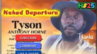 Tyson Anthony Horne, 47 (H#25) - Final Farewell; The Chapel of Coral Ridge - Christ Church, Barbados