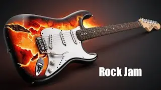 Tasty Evolving Rock Jam Guitar Backing Track in E Minor