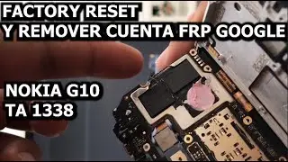 FACTORY RESET NOKIA G10 TA-1338  Y REMOVER CUENTA FRP GOOGLE  CON ULOCK TOOL *NUEVA SEGURIDAD*