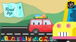 Road Trip ABCs | Alphabet Song for Kids #kidsmusic #kidssong #preschool #kindergarten #roadtrip #car
