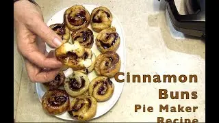 Cinnamon Buns in a Pie Maker cheekyricho cooking video recipe ep.1,272