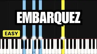 Embarquez | EASY PIANO TUTORIAL BY Extreme Midi