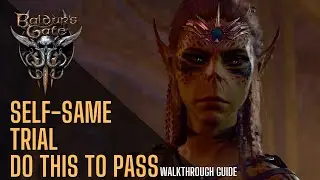 smart way to pass self-same trial - Baldur's Gate 3