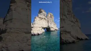 Greece | Milos boat trip #shorts #viralshort #greece #adventure #travel  #vlog #explore #viral #fyp