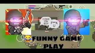 MINI MILITIA FUNNY MOMENT //GAMEPLAY//OP HEADSHOT// TRY NOT TO LAUGH 😂//