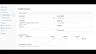 Generate Invoices With YourBooks