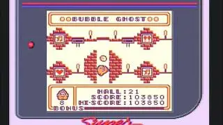 NINTENDO GAME BOY Bubble Ghost - Playthrough
