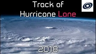 The Track of Hurricane Lane (2018)