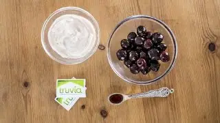 Reduced Sugar Cherry Vanilla Smoothie with Truvia&reg; Natural Sweetener - Weelicious