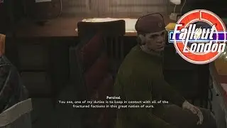 Fallout London: Meeting with Smythe - 5th Column ending, Angel ending, Camelot route began!