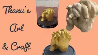 Unboxing hand casting kit / How to get perfect hand cast/ Easy hand casting for beginners #casting