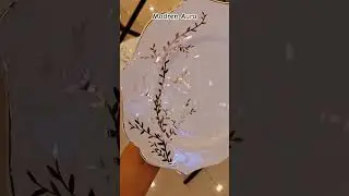 Royal european Dinner Set | Elegant Luxury Plates & Tableware Design 2025