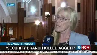 Neil Aggett Inquest | 'Security branch killed Aggett'