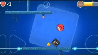 Red Ball 4 Level 46-47 | BATTLE FOR THE MOON WALKTHROUGH | Gameplay #13