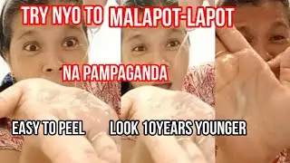 OFW LIFE IN SINGAPORE..Mag Pa-Beauty Muna Tayo Using Peel Off Gel Mask...