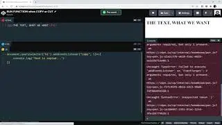RUN FUNCTION WHEN COPY AND CUT RAW VIDEO