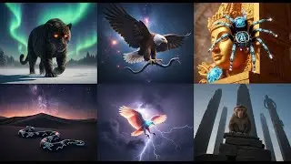 Wild Mysteries & Cinematic Power 🌌🐍🦅 | Jaguar, Eagle, Snake & More in Unreal Worlds