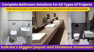 Jaquar &  Hindware Single Piece, Touch Free Commode, P & S Strap Commode For Projects In Kolkata