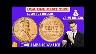 Rare Coins: 1965 Canada One Cent & 1920 USA Lincoln Wheat Penny | Value, History & Details! 🇨🇦🇺🇸