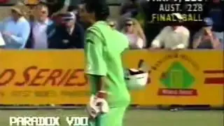 Asif Mujtaba Famous SIX - 1 ball 7 Runs Required   Yahoo-Cricket.com   VideofyMe.mp4
