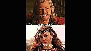 Thor vs Wanda | Live Action | #shorts #marvel #edit #viral