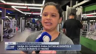 Cuidados importantes na academia (Jornal Guararapes) 2026