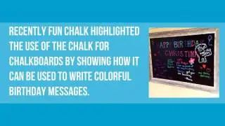 Chalk Markers for Blackboards
