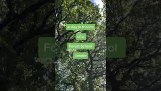 Day in the life of a Forest School Leader Trainer | #forestschool #teacherlife #teachervlog #outdoor