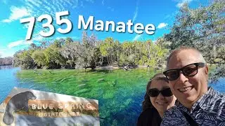 735 Manatees!!! Discover Blue Spring State Park with us in our 1st Youtube video. 